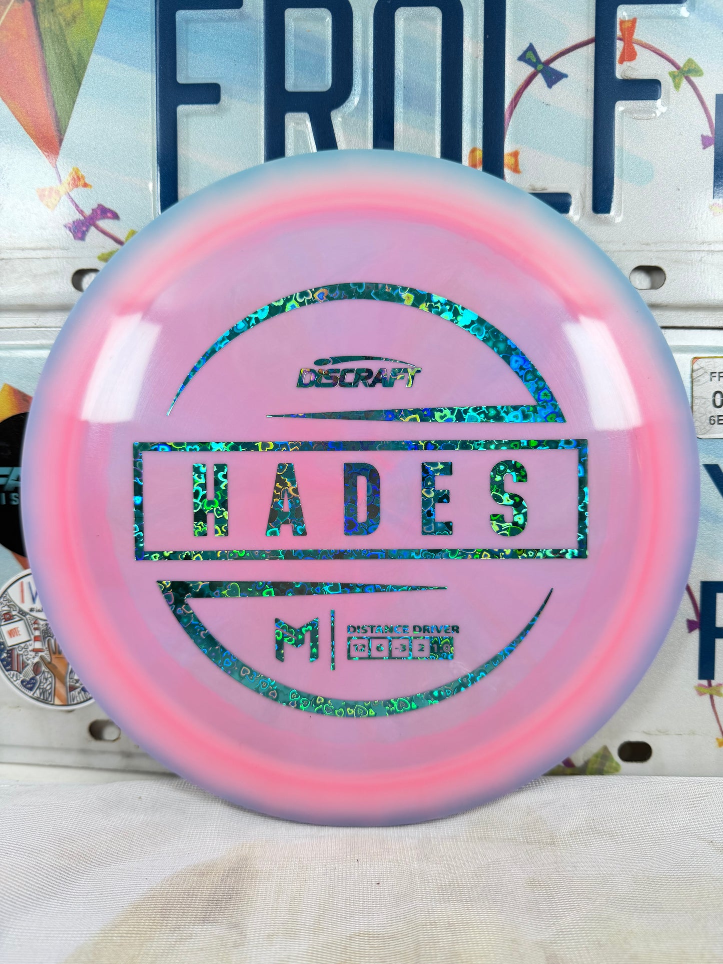 Discraft Hades McBeth ESP Pink 167g Distance Driver