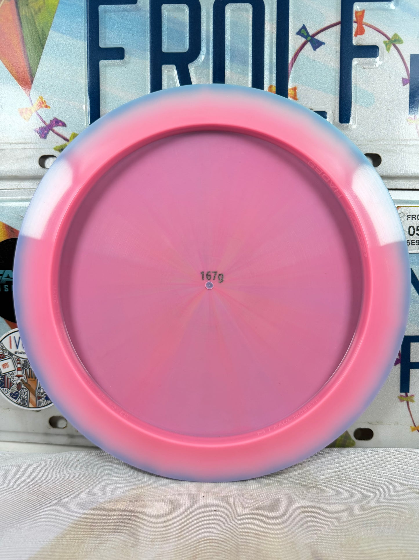 Discraft Hades McBeth ESP Pink 167g Distance Driver
