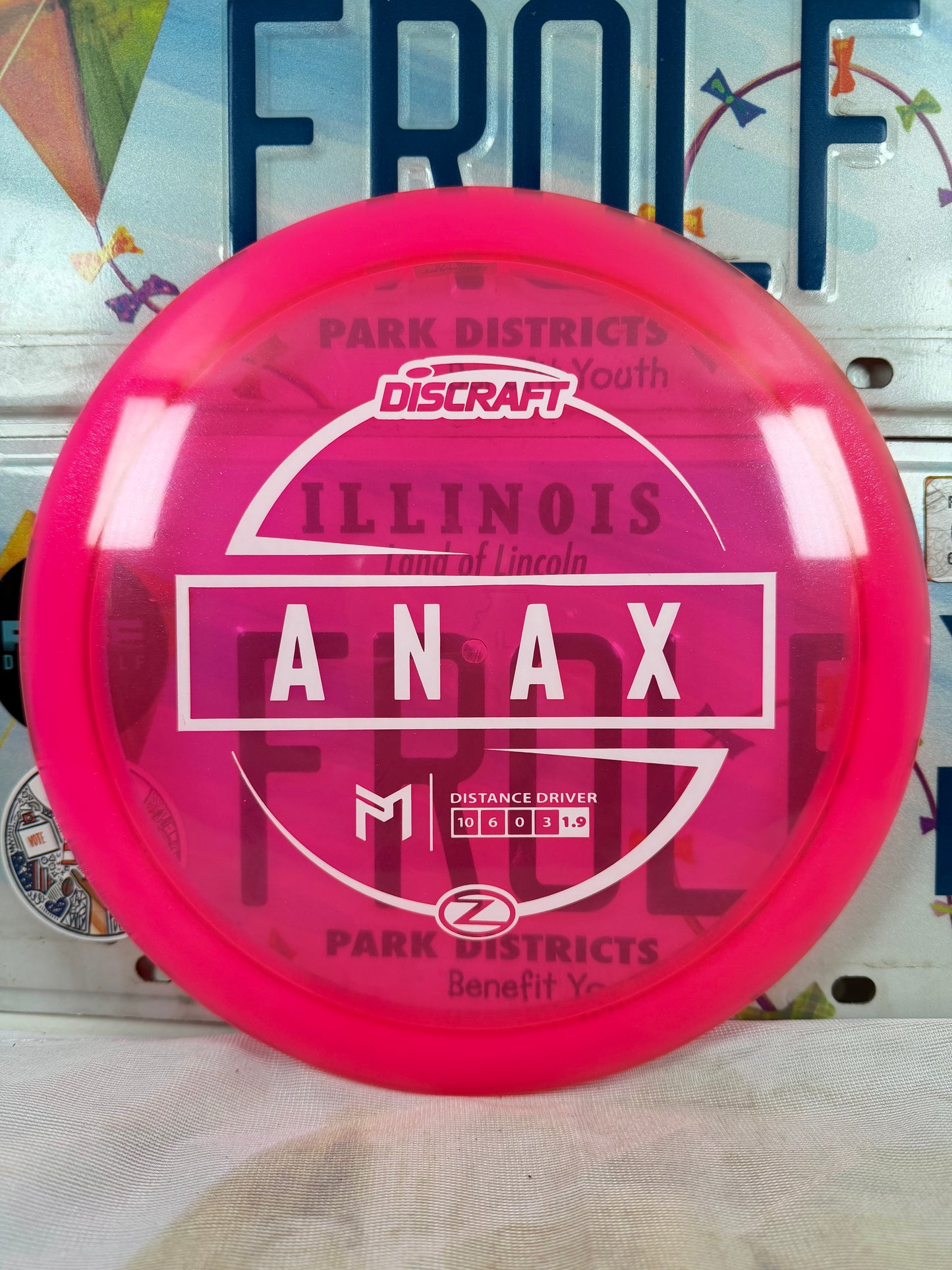 Discraft Anax McBeth Z Line Pink 171g Distance Driver