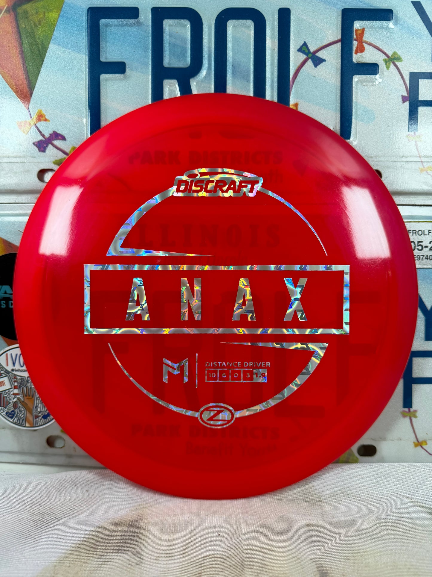 Discraft Anax McBeth Z Line Red 173g Distance Driver