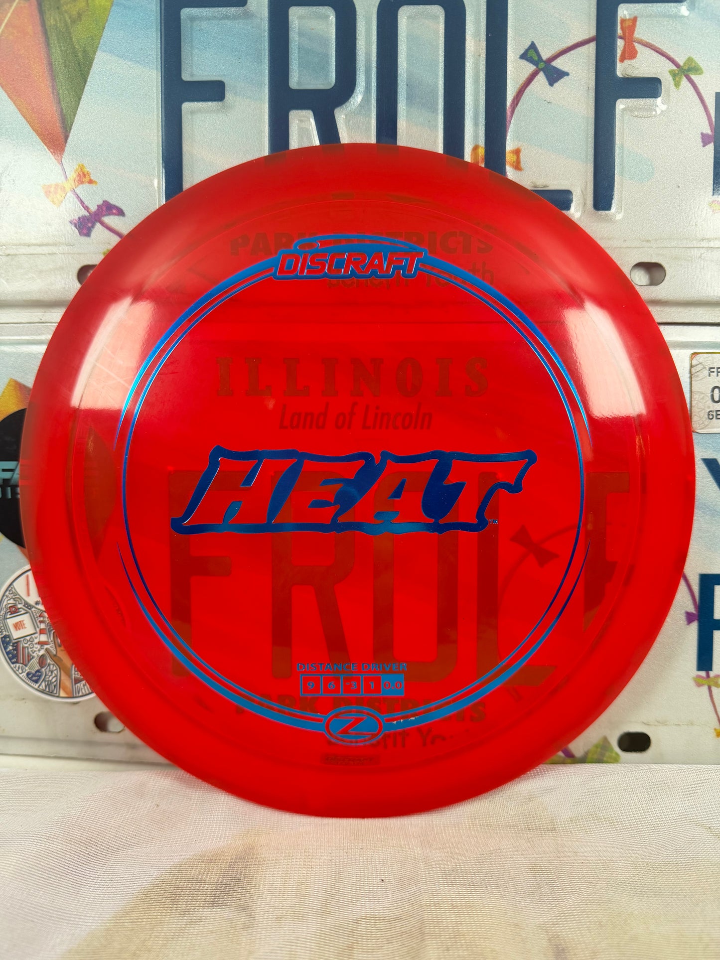 Discraft Heat Z Line Red 173g Distance Driver