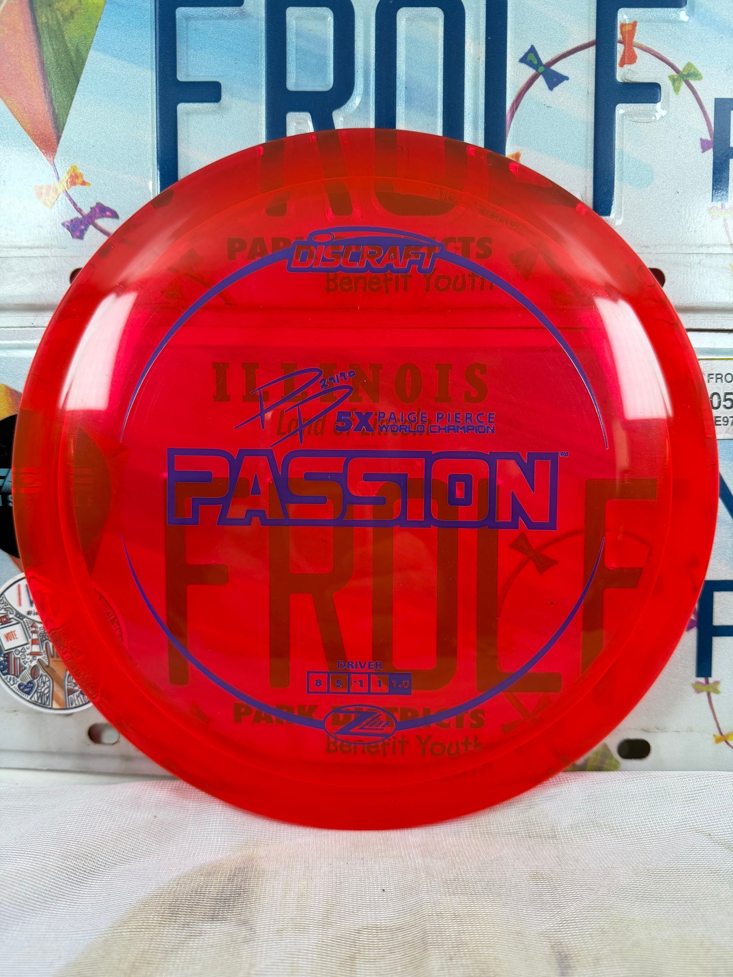 Discraft Passion Z Lite Red 154g Fairway Driver
