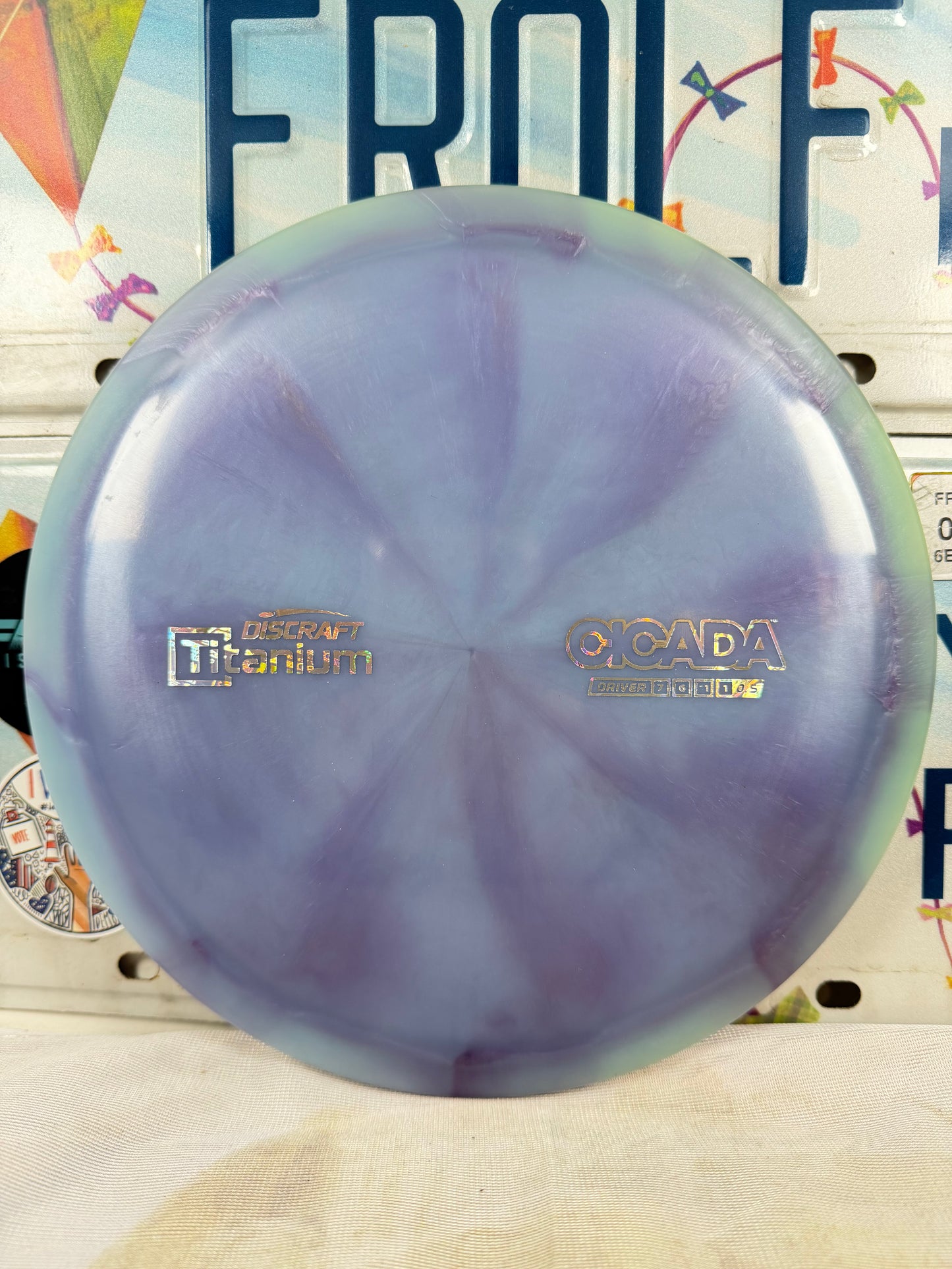 Discraft Cicada Titanium Purple 171g Fairway Driver