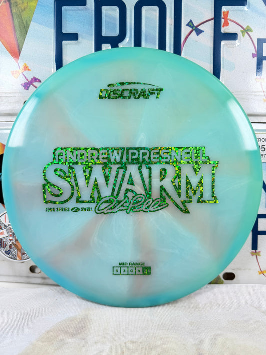 Discraft Swarm Z Swirl Blue 178g Tour '25 Midrange