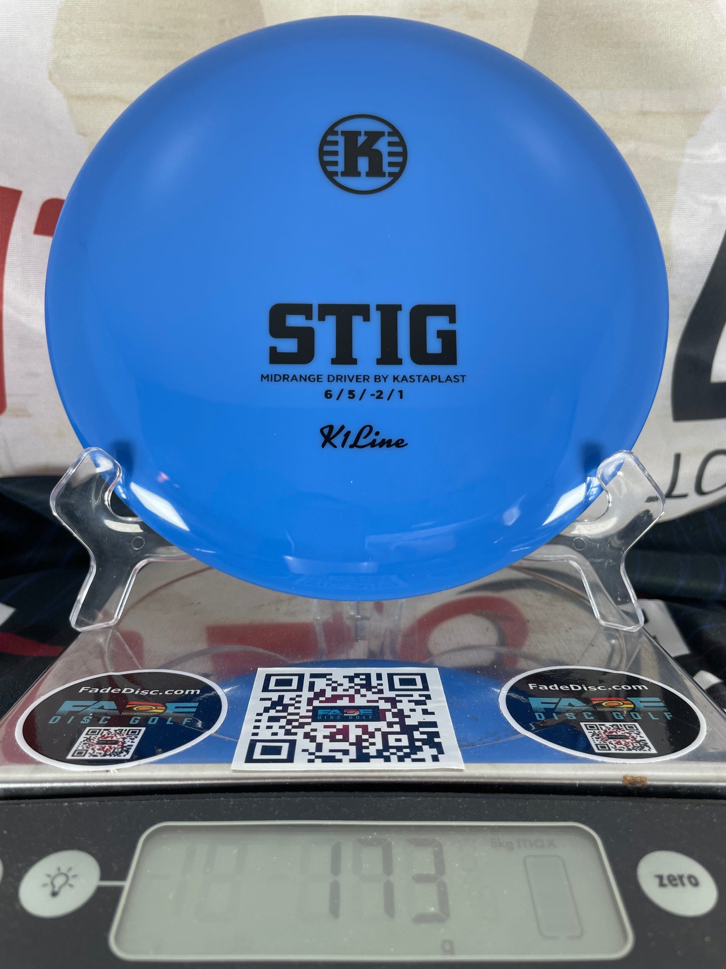 Kastaplast Stig K1 Blue 173g Midrange