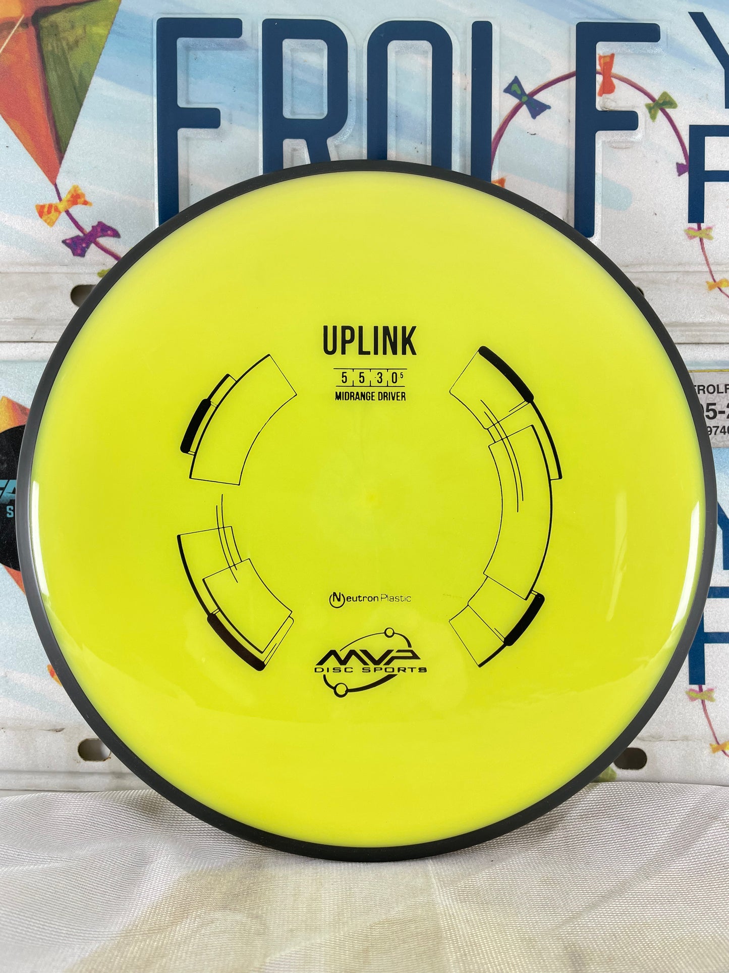 MVP Uplink Neutron Yellow 174g Midrange