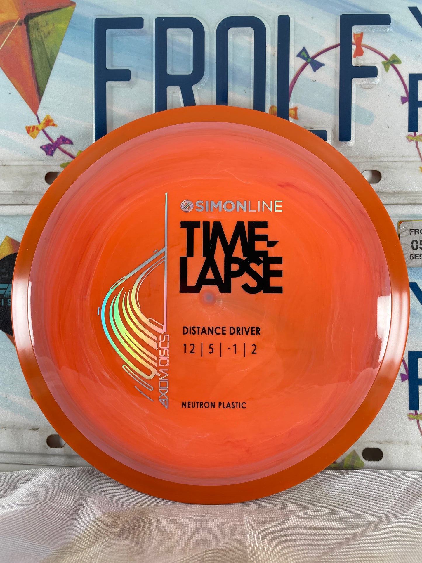 Axiom Time-Lapse Neutron Orange 175g Distance Driver