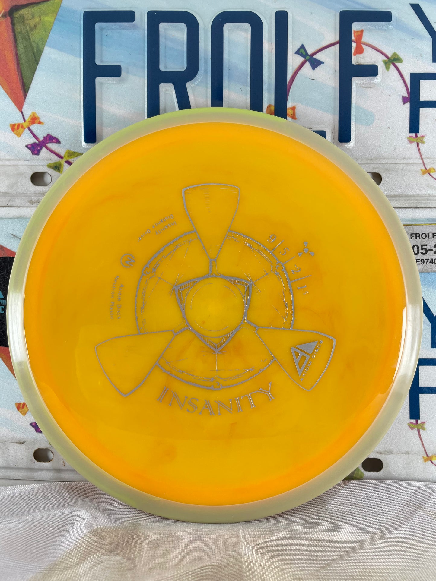 Axiom Insanity Neutron Orange 168g Distance Driver