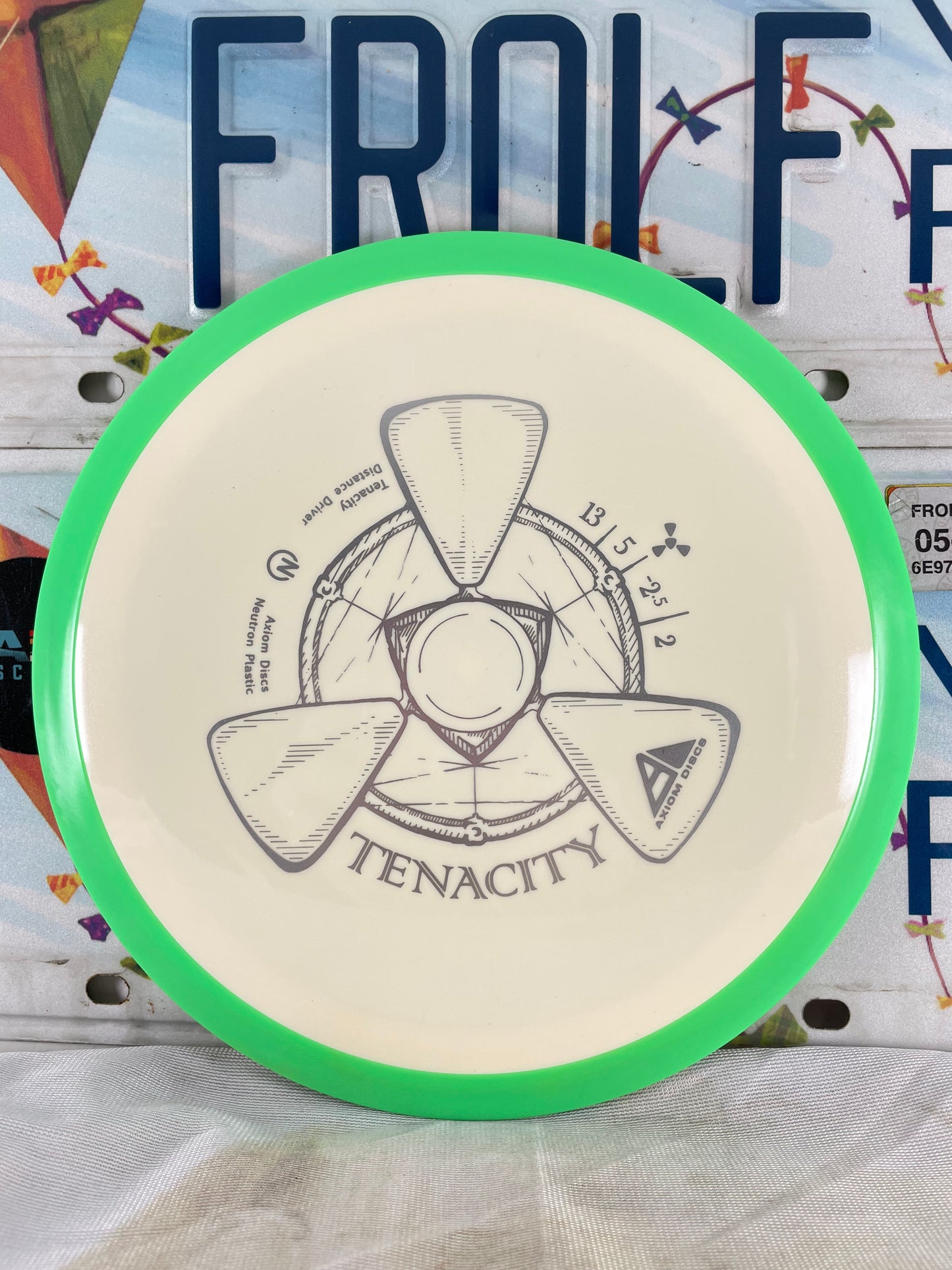 Axiom Tenacity Neutron White 168g Distance Driver